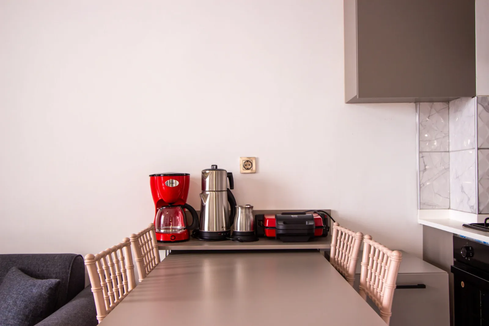 Sunrise Apartment kahve ve çay makineleri