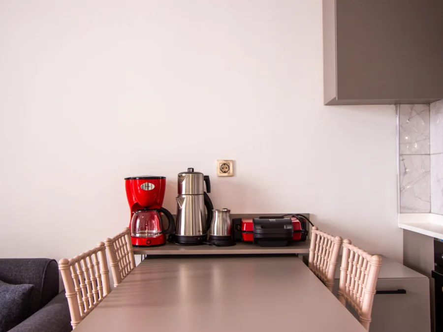 Sunrise Apartment kahve ve çay makineleri